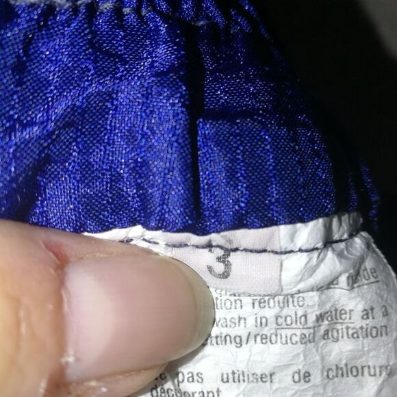 𝅺KANUK Cobalt Blue Waterproof Tapered Rain Pants Size Medium - Picture 11 of 15